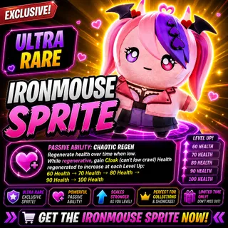 IronMouse Sprite Fortnite - Available NOW!