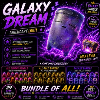 Galaxy Dream Sprite Fortnite (Rare)