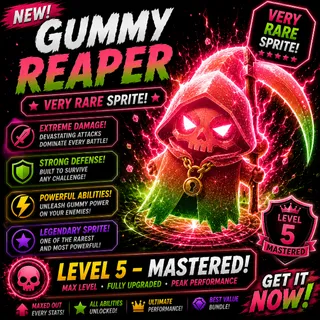 Mastered Gummy Grim Sprite (Level 5)
