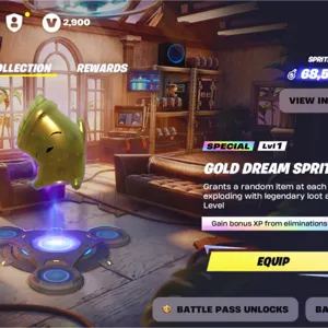 Gold Dream Sprite