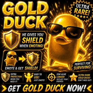 Gold Duck Sprite in Fortnite 