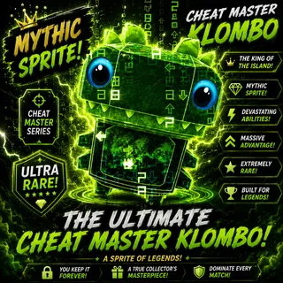 Cheat Master Klombo Sprite - Available now!!