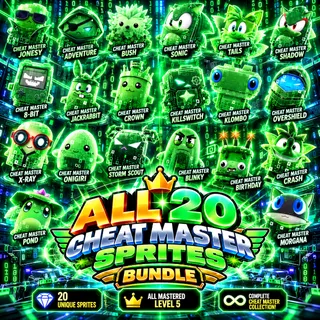 All Mastered Cheat Master Sprites Bundle Fortnite - level 5!