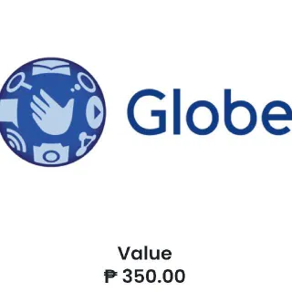$5.68 Globe Ph Load (Php 350.00)