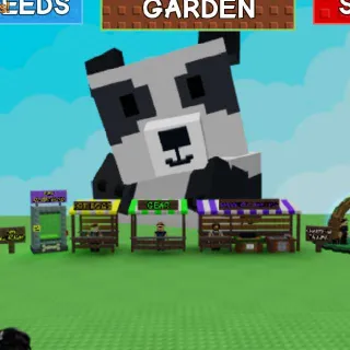 MEGA PANDA 60KG - GROW A GARDEN