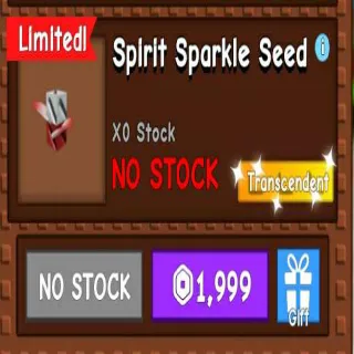 3 LIMITED SEED (SPIRIT/REINDEER/PEPPERMINT) - GROW A GARDEN