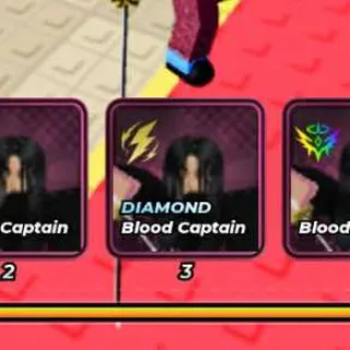 5x BLOOD CAPTAIN   (LIMITED PET)                      DEFEAT ANIME RNG