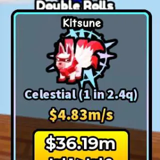 10x Kitsune

Celestial (1 in 2.4q)

$4.83m/s - Build a Base and Steal😈