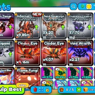 10x SECRET PET - PET SIMULATOR REBORN