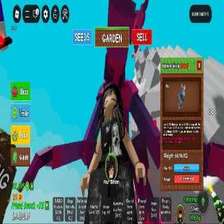 NIGHTMARE WENDIGO 60KG - GROW A GARDEN