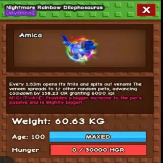 RB HATCH DILO 60KG - GROW A GARDEN