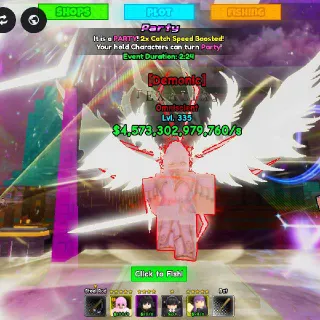 ($4.5t/s){Omniscent) FISH AN ANIME RNG      (NEED REBIRTH S1 250)