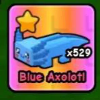 50x BLUE AXOLOTL     (100% BASE)        ROLL A FISHERMAN