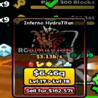 2x INFERNO HYDRATITAN with 5 TRAIT ($3.1b/s) - BUILD A BASE AND STEAL