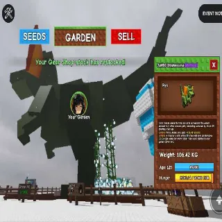 COLLOSAL DILO 106KG AGE 125 - GROW A GARDEN