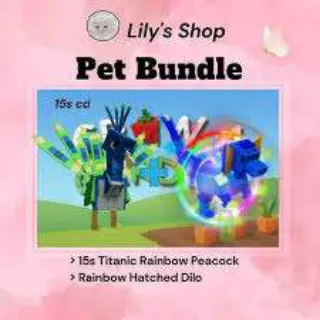 RB HATCH DILO 60KG+TITANIC PEACOCK 80KG