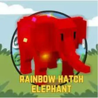 RAINBOW HATCH ELEPHANT 60KG - GROW A GARDEN