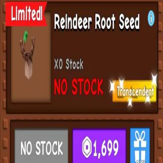 REINDEER ROOT SEED - GROW A GARDEN