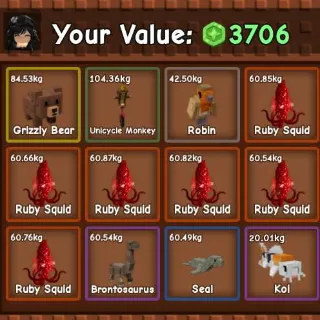 BUNDLE PETS - GROW A GARDEN