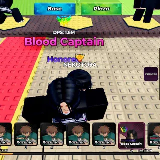 (1.6m DPS) BLOOD CAPTAIN   (LIMITED PET)          DEFEAT ANIME RNG