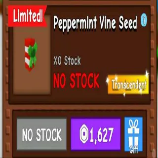 PEPPERMINT VINE SEED - GROW A GARDEN
