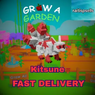 5X RED KITSUNE - GROW A GARDEN