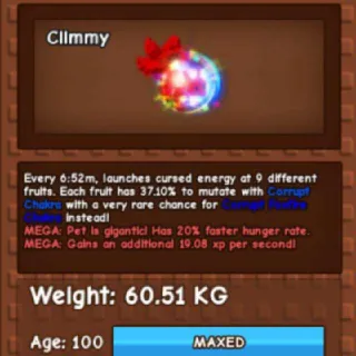 RAINBOW HATCH  CORRUPTED KITSUNE 60KG - GROW A GARDEN