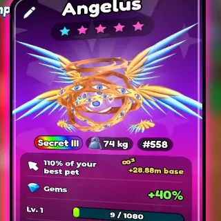 5x  ANGELUS (Secret Ill)                             TAP SIMULATOR REBORN