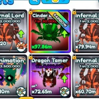 ALL MY SECRET PET (19x SECRET PET)                          TAP SIMULATOR REBORN
