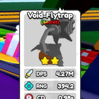 2 ⭐ Void-Flaytrap (SECRET)- MUTANT PLANT : BASE DEFENSE