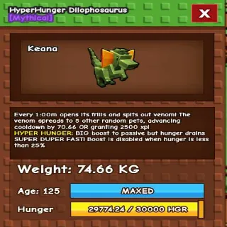 1MIN DILO 74KG AGE 125 - GROW A GARDEN