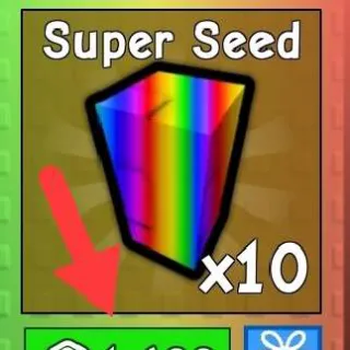 10X SUPER SEED - GROW A GARDEN