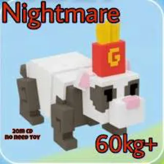 5X HUGE FERRET 60KG - GROW A GARDEN