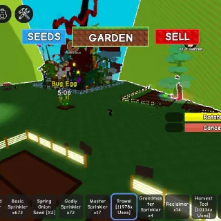 7X 5sec ORANGE TABBY - GROW A GARDEN