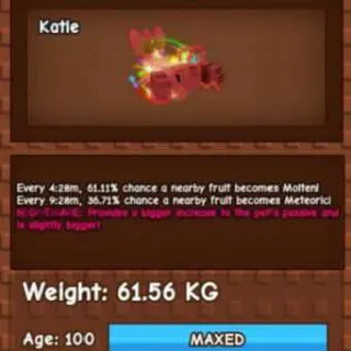 RAINBOW HATCH LOBSTER 60KG - GROW A GARDEN