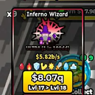 INFERNO WIZARD ULTRA ( NEW BEST PET WITH 8 TRAIT ) - BUILD A BASE AND STEAL