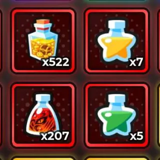 EACH POTION 100X - ANIME DICE 🎲