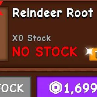 REINDEER ROOT SEED - GROW A GARDEN