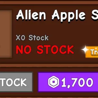 ALIEN APPLE SEED - GROW A GARDEN