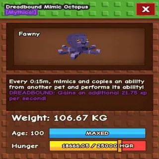 COLLOSAL MIMIC 106KG