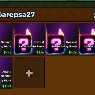 5X SECRET LUCKY BLOCK - Catch And Tame!