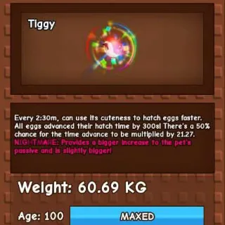 RAINBOW HATCH BIRB 60KG - GROW A GARDEN