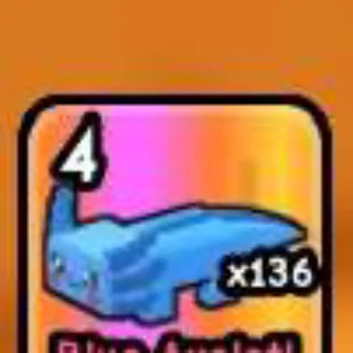20x BLUE AXOLOTL     (100% BASE)        ROLL A FISHERMAN