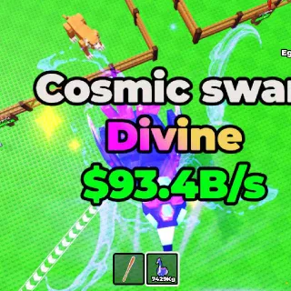 JUMP TO STEAL AN EGG             5X ($89B-93B/s)  COSMIC SWAN (DIVINE)