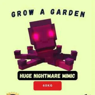 5X NIGHTMARE MIMIC 60KG - GROW A GARDEN