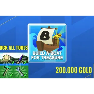⭕Account Build a Boat for Treasure 200K GOLD