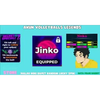Jinko (Style) | PLAIN DATA +13 | INSTANT DELIVERY | NO SCRIPT | - Volleyball Legends