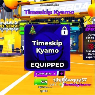 ⛔| Volleyball Legends | Timeskip Kyamo | Unverified Account | 