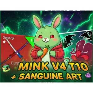 ⭕Blox Fruits - Level 2800 MINK V4 T10 + SANGUINE ART GODLY DUAL SWORDS, MAX LEVEL, TONS OF ITEMS, EXTRA RANDOM FRUIT IN BOX