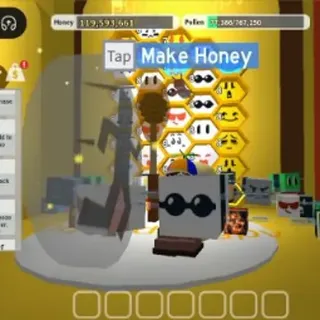 🔻⚡Bee Swarm Simulator 🐝 33 Bees 🐝 8 lvl hive 🐝600M Total 6200 Snowflakes 🐝6 Eggs🐝543 Tickets | 345 Stingers Trade Unlocked 🐝